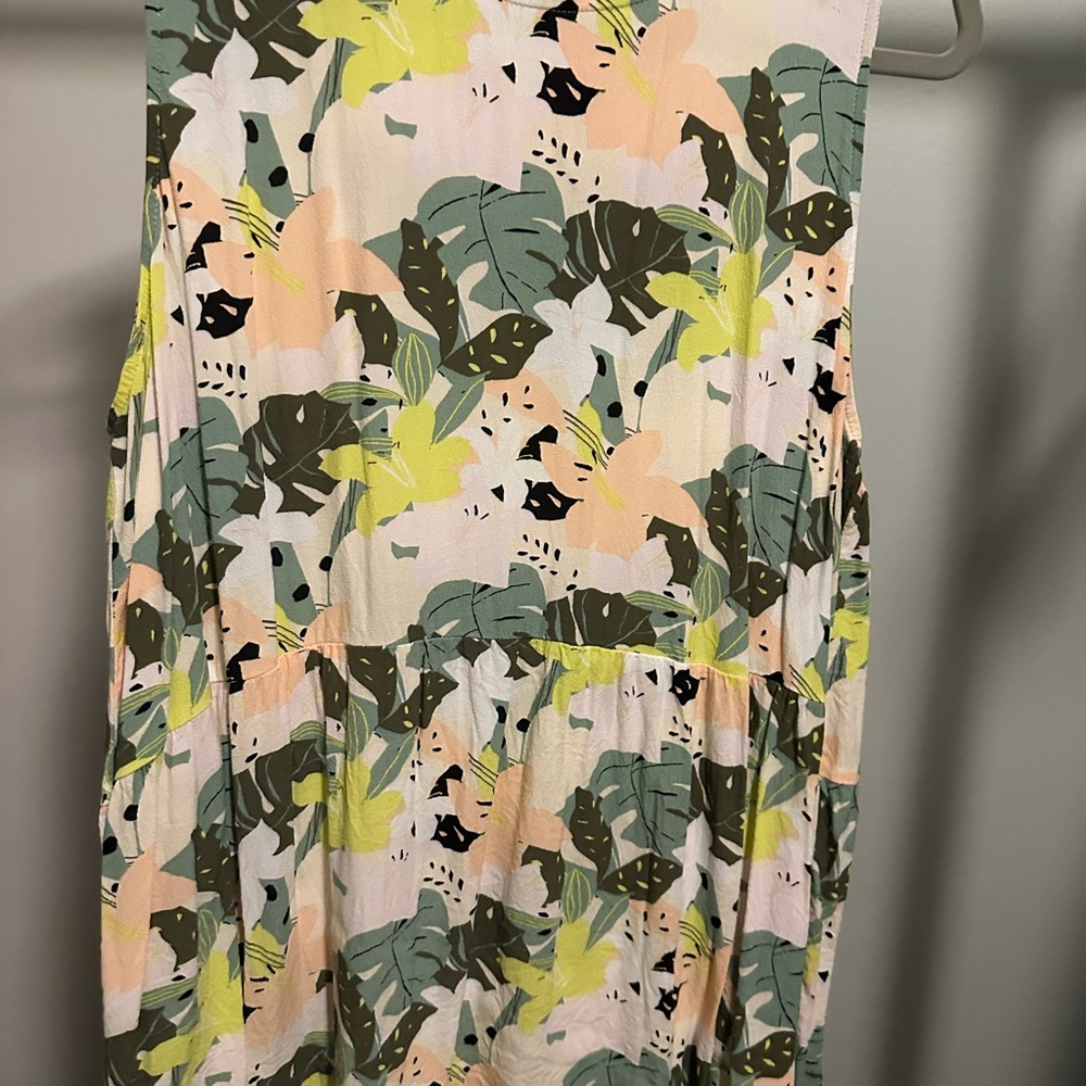 LOFT Floral Print Plenum Tank Top